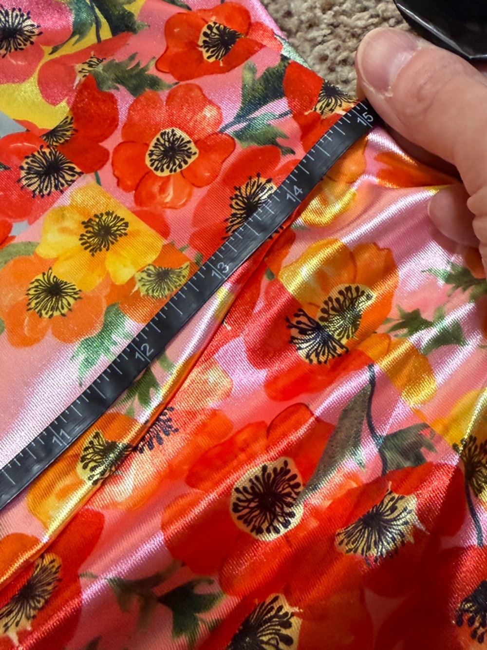 Guess Botanical Sun Rays Print Off Shoulder Camila Mini Dress Womens L NWT - Picture 8 of 10